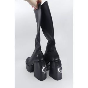 💎 Naked Wolfe Spice Boots - Platform Heeled Boots - NWT - 🐺